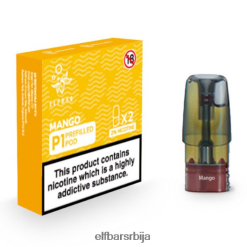 BH6XH4153 елфбар мате 500 п1 напуњене махуне - 20мг (2 паковања) манго