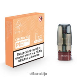 BH6XH4156 елфбар мате 500 п1 напуњене махуне - 20мг (2 паковања) трешња лед