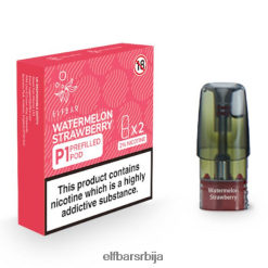 BH6XH4162 елфбар мате 500 п1 напуњене махуне - 20мг (2 паковања) лубеница јагода