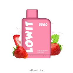 VD6B42147 напуњена махуна ловит 5500 пуффс 2% ниц ELFBAR јогурт од јагоде