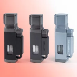 Vertigo Churchill Quadruple Torch Lighter sa probijačem