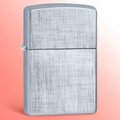 Zippo Classic upaljač sa lanenim tkanjem