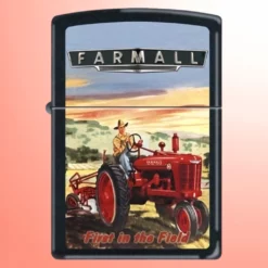 Zippo Lighter - Farmall - Prvi u polju crni mat