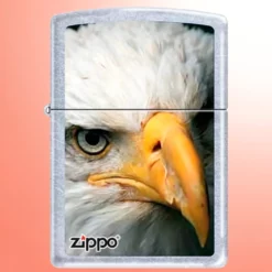 Zippo Eagle Head Street Chrome - patriotski upaljač
