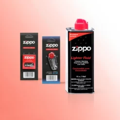Zippo Komplet: 4 oz Fluid + 1 Fitilj + 1 Paket Kresiva