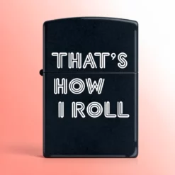 Zippo crni mat upaljač - Tako ja rolam