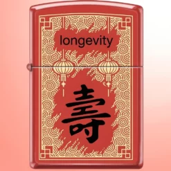 Zippo Lighter - Dugovečnost i Jasnoća Red Matte
