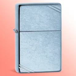 Zippo upaljač Vintage Street Chrome w/ Slashes, poklon