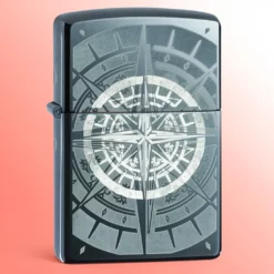 Zippo upaljač Compass Black Ice za avanture
