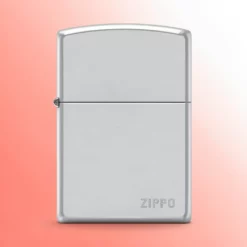 Zippo upaljač - Upaljač za lule saten hrom otporan na vetar