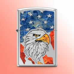 Zippo vetrootporan upaljač - Eagle Flag Fuzion