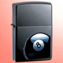 Zippo upaljač 8 Ball Corner Pocket - crni led
