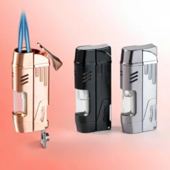 Vector Delta dvostruki plameni upaljač sa cigar bušilicom