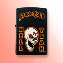 Zippo Lighter - 2000 WWF Stone Cold "Hell Yeah", crna mat