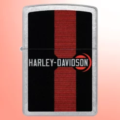 Zippo upaljač Harley-Davidson trkačke pruge, Street Chrome