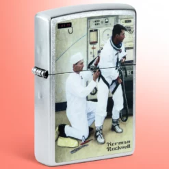Zippo Lighter - Norman Rockwell 'Grissom and Young'