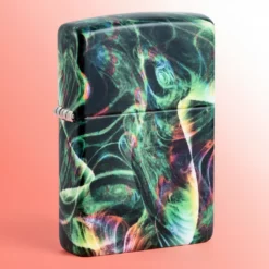 Zippo upaljač – Psihodelični vrtlog, svetli u mraku