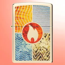 Zippo Lighter - Elementi u fuzionom dizajnu