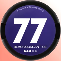 77 Black Currant Ice Slim Nikotinske kesice 10mg