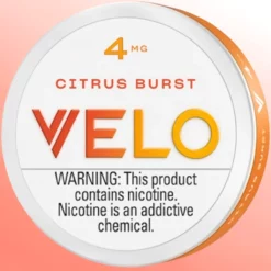 VELO Citrus Burst 4mg Nicotine Pouches (5 Pack)