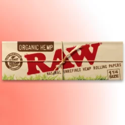 RAW Organic Rolling Papers - 1¼ - Organski konopljini papir