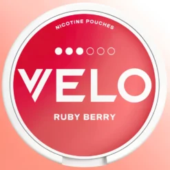 VELO Ruby Berry nikotinske vrećice 6mg (5 pakovanja)