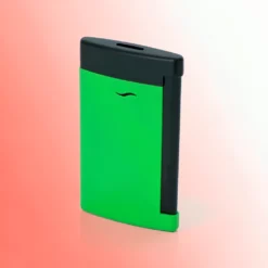 S.T. Dupont Upaljač Slim 7 - Mat Crna i Neon Zelena