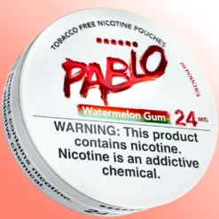 Pablo Watermelon Gum Nicotine Pouches 24mg (5 Pack)