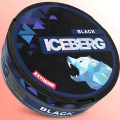 Iceberg Nicotine Pouches Black 35MG (5 Pack) Tutti Frutti