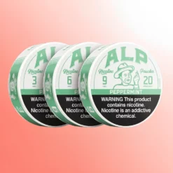 ALP pepermint nikotinske kesice 6mg (5 pakovanja)