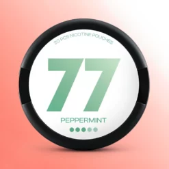 77 Nicotine Pouches Pepermint – 10mg (5 pakovanja) Slim