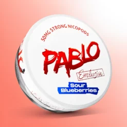 Pablo Exclusive kisele borovnice 30mg nikotinske kesice 5pak