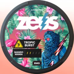 Zeus Tropic Burst Nikotinske Kesice (5 Pak) - Bez Duvana