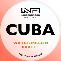 Cuba White Line Lubenica Nikotinske Vrećice 10mg (5 Pack)