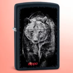 Zippo Classics upaljač - medved crni mat