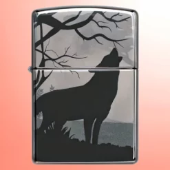 Zippo Classics upaljač - Dizajn usamljenog vuka