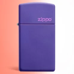 Zippo upaljač Slim® Purple Matte sa Zippo logom