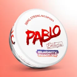 Pablo Exclusive Blueberry Peach Ice 30mg kesice (5 pak)