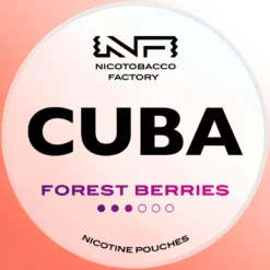 Cuba White Line Forest Berries nikotinske kesice 10mg 5 kom